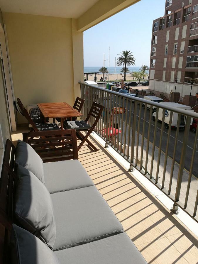 Apartamento Primera Linea De La Playa De Gandía Eksteriør bilde